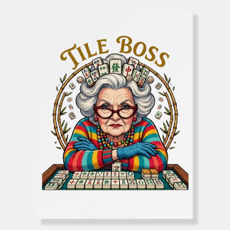 Mahjong Tile Boss Foam Board