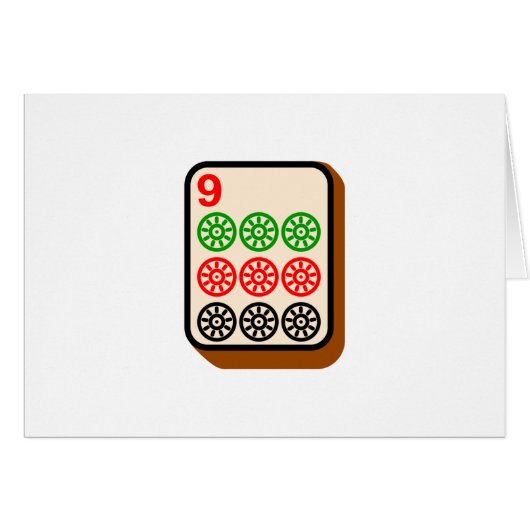 Mahjong Tile Cards (Front Horizontal)