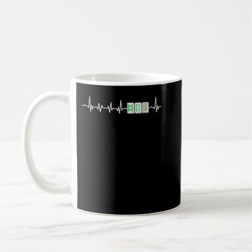 Mahjong Tile Game Gamer Gambler Mah Jong Gambling  Coffee Mug