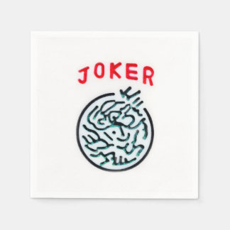 MahJong tile symbol Joker Napkins