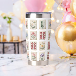 Mahjong Tiled Insulated Tumbler
