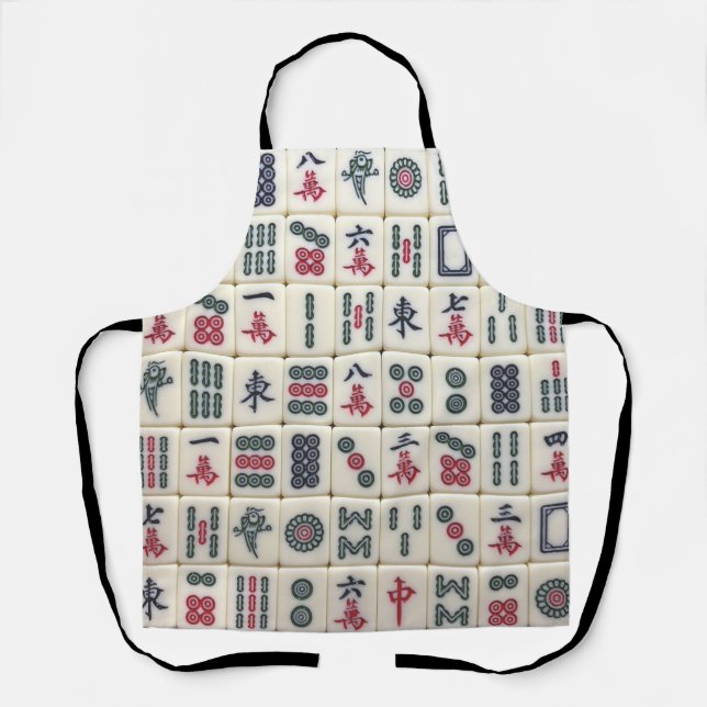 Mahjong Tiles Apron (Front)