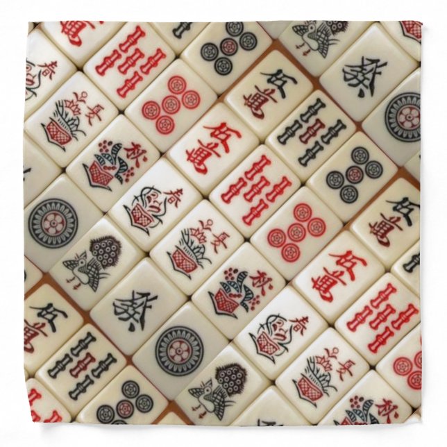 Mahjong tiles bandana (Front)