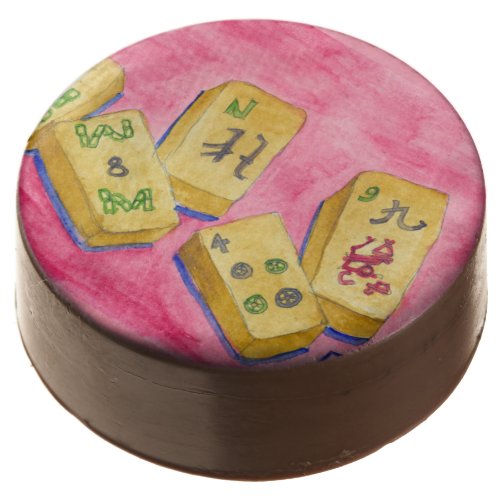 Mahjong Tiles Chocolate Covered Oreo