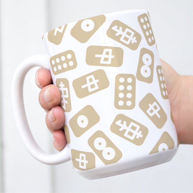 Mahjong tiles coffee mug (Creator Uploaded)