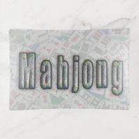 Mahjong Tiles Dice/Trinket Tray
