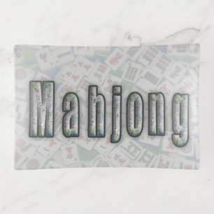 Mahjong Tiles Dice/Trinket Tray