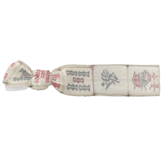 Mahjong tiles elastic hair tie (Left)