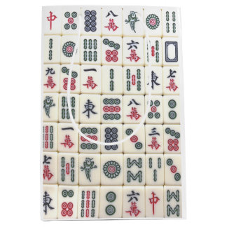 Mahjong Tiles Medium Gift Bag