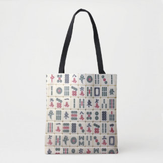 Mahjong Tiles Tote Bag