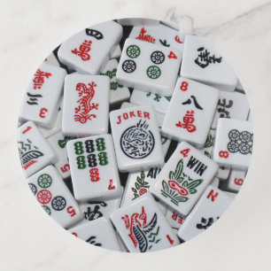 Mahjong Tiles Trinket Tray