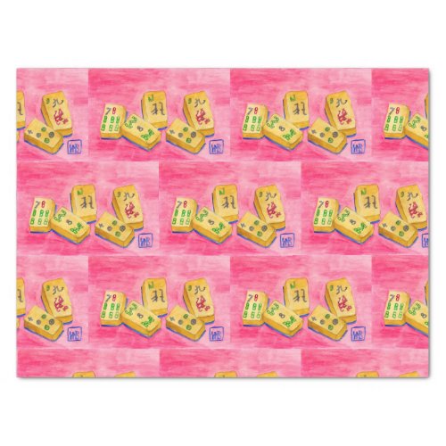 Mahjong Tissue Paper