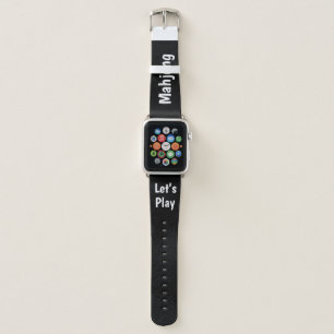 Mahjong watch and apple watch band