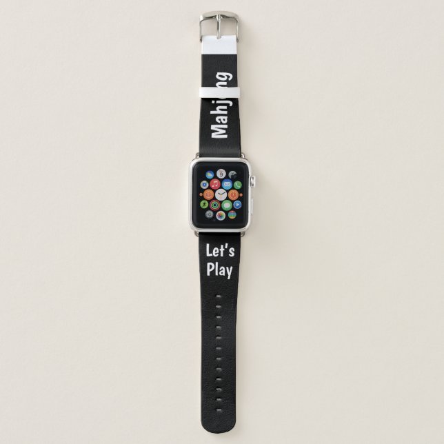 Mahjong watch and apple watch band (Front)