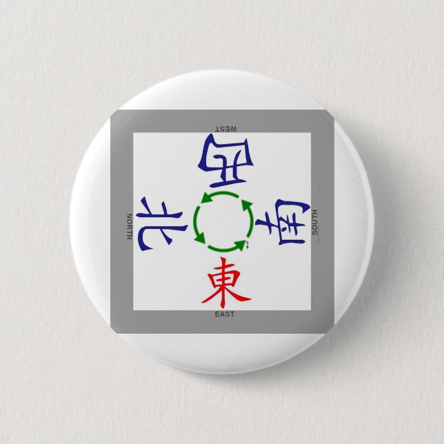 mahjong winds  indicator button (Front)