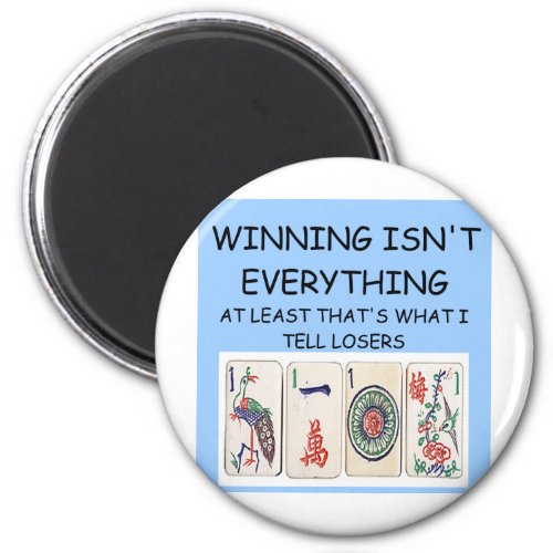 MAHJONG winner Magnet