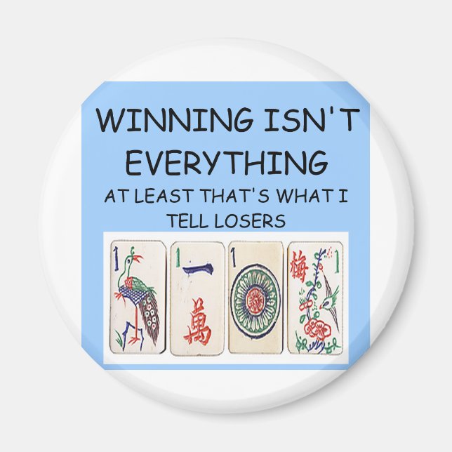MAHJONG winner Magnet (Front)