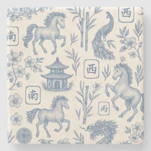 Mahjong Year of the Horse Coaster