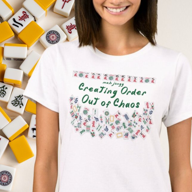 MahJongg Creating Order out of Chaos T-Shirt (Creator Uploaded)