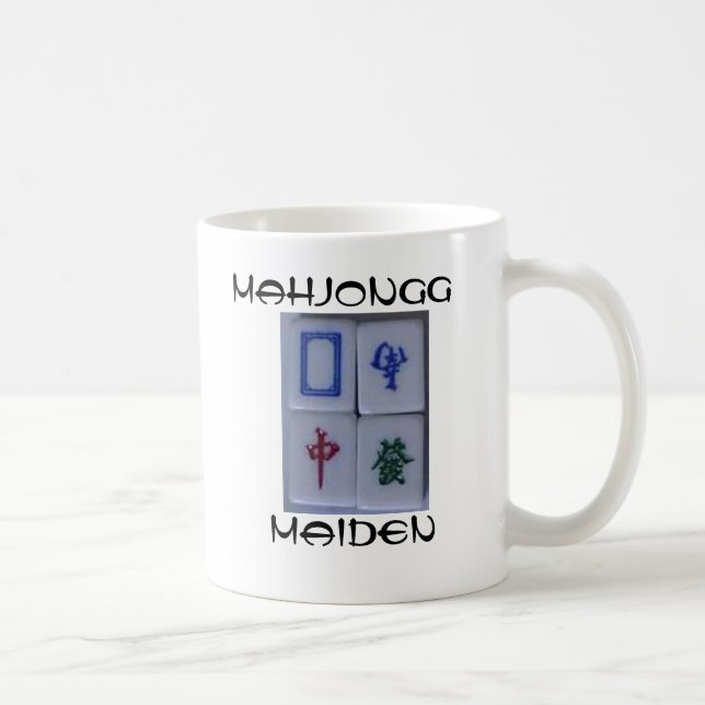 Mahjongg Maiden Coffee Mug (Right)