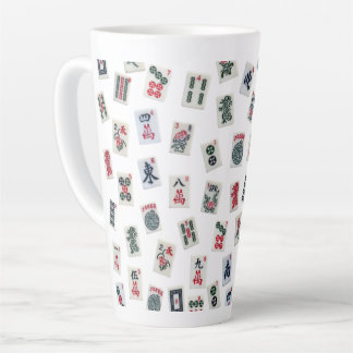MahJongg tiles design Latte Mug