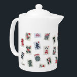 MahJongg tiles design  Teapot<br><div class="desc">Personalize (Change the image or add background) on MahJongg tiles (symbols) designed  Zazzle Specialty Teapot. Great gift for MahJong Lovers,  MahJong Fans

#Teapot #MahJong #MahJongTiles  #MahJongg #MahJongSymbols  #Zazzle #ZazzleMade</div>