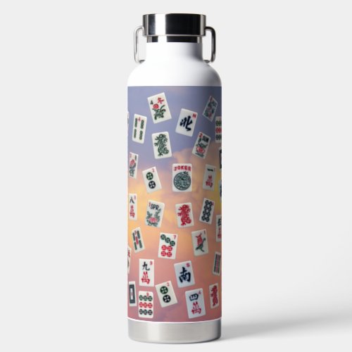 MahJongg tiles design  Water Bottle