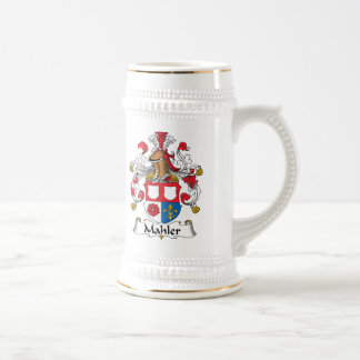 Mahler Family Crest Beer Stein