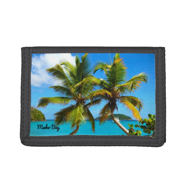 Maho Bay Beach - St John Photo Wallet (Front)