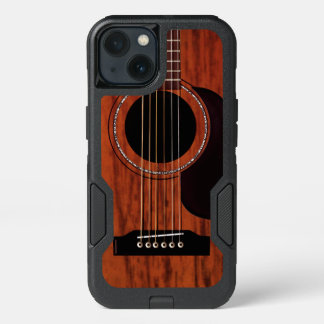 Mahogany Top Acoustic Guitar iPhone 13 Case