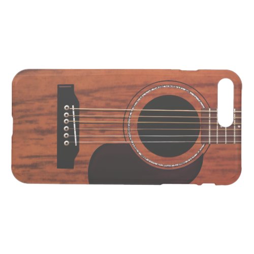 Mahogany Top Acoustic Guitar iPhone 8 Plus7 Plus Case