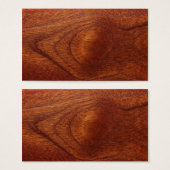 Mahogany Wood Grain (Front & Back)