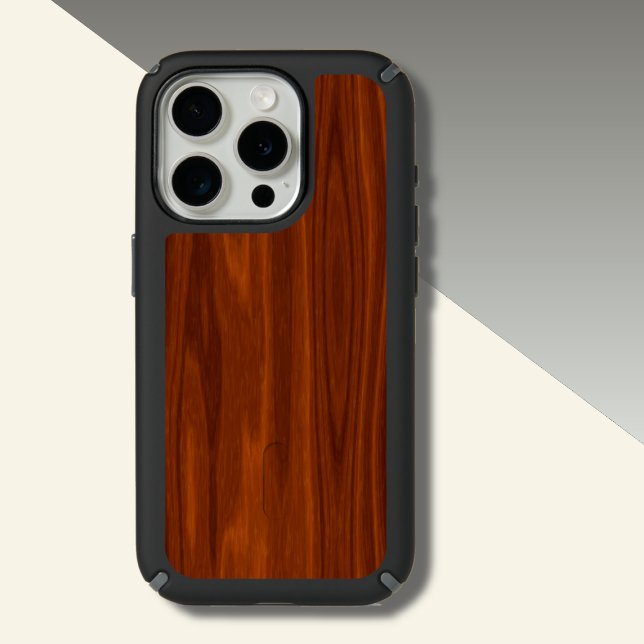 Mahogany Wood Pattern Speck iPhone Case (Creator Uploaded)