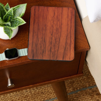 Mahogany Wood Print Kindle Cover