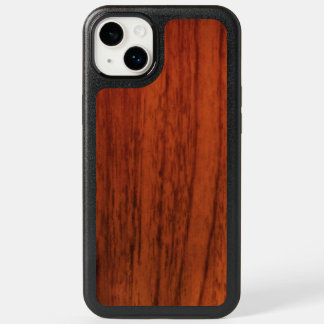 Mahogany Wood Print OtterBox iPhone 14 Plus Case