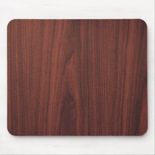 Mahogany Wood Texture Mouse Pad