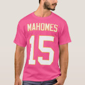 Kansas City Chiefs - Patrick Mahomes GOAT 15 Shirt Essential T-Shirt for  Sale by Fatherday9851