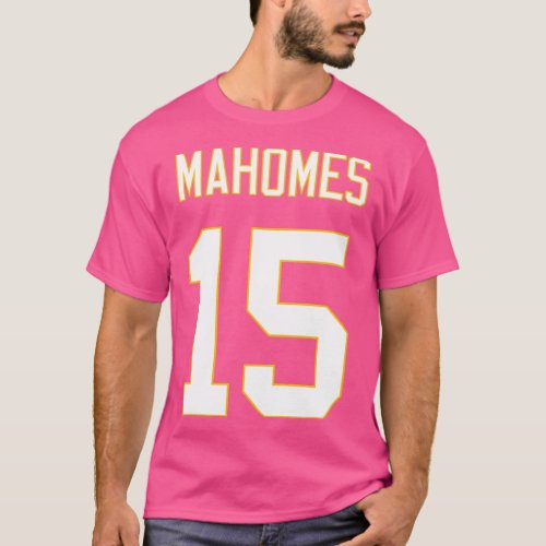 Mahomes 15 GOAT KC  T_Shirt