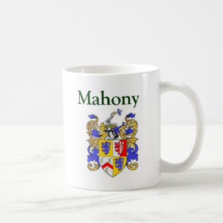 Mahony coat of arms coffee mug