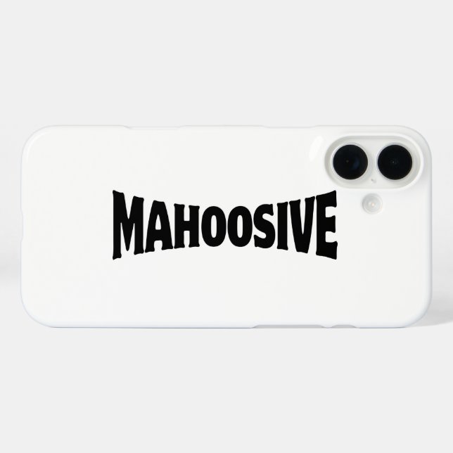 MAHOOSIVE Case-Mate iPhone CASE (Back (Horizontal))