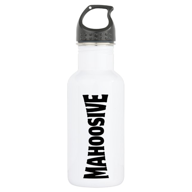 MAHOOSIVE STAINLESS STEEL WATER BOTTLE (Front)