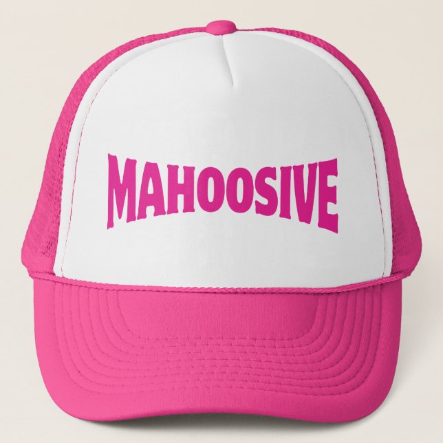 MAHOOSIVE TRUCKER HAT (Front)