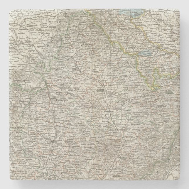 Mahren, Oesterr Schlesien Stone Coaster (Front)