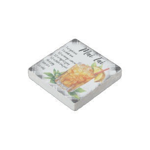 Mai Tai Cocktail Recipe Stone Magnet