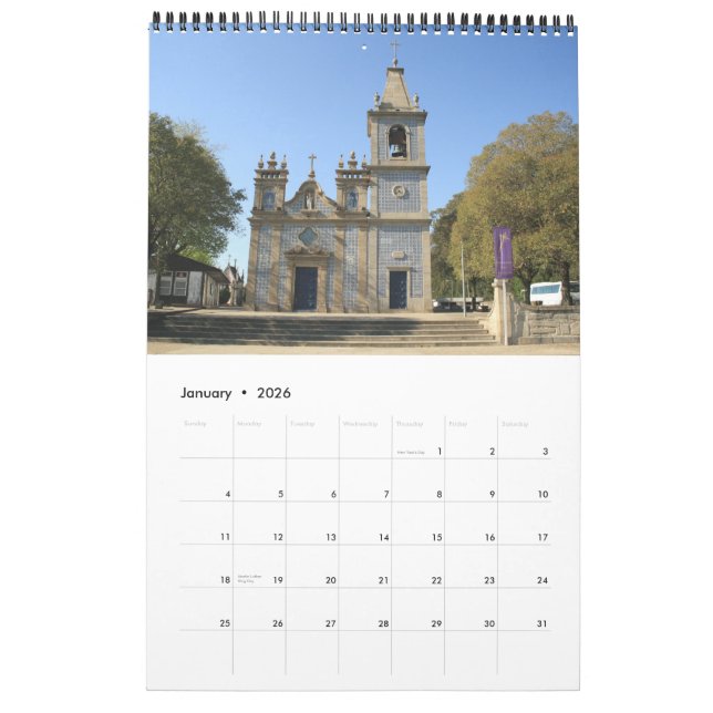 Maia city Calendar (Jan 2026)