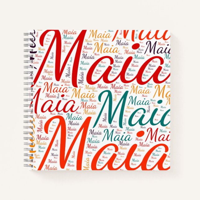 Maia Notebook (Front)
