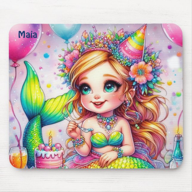 MAIA ~ Pretty young mermaid ~   Mouse Pad (Front)