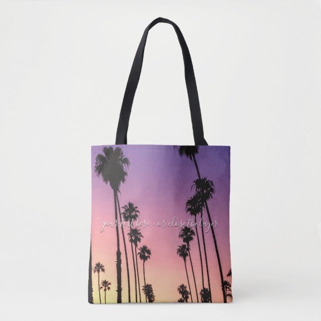 MAIAMI SUNSET TOTE BAG (Front)