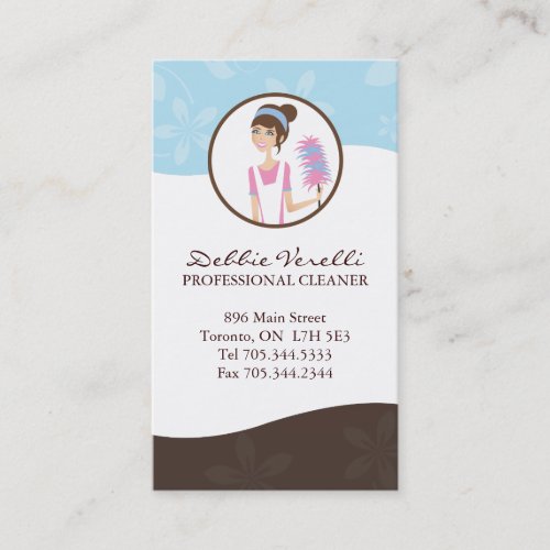 Maid Business Cards
