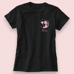 Maid Cleaning House Black Pink Sparkling Business T-Shirt<br><div class="desc">Add a sparkling touch of fun to your cleaning routine with this Maid Cleaning House T‑Shirt! Featuring a delightful black and pink design with glittery “sparkle” accents, it’s perfect for professional cleaning teams, independent housekeeping businesses, or self‑care cleaning days at home. Made from soft, breathable fabric and customizable with your...</div>